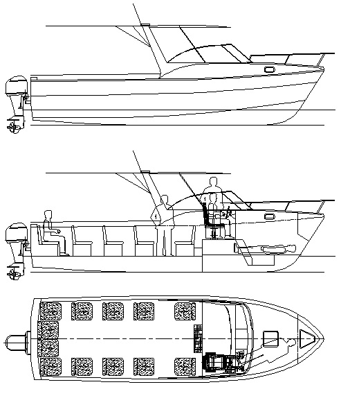 (T 095) Small boat design | Marino Consulting - Naval Architecture and ...