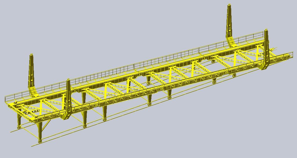 Slip Way Design (MC026) Longitudinal slipway with NLC=600t | Marino Consulting - Naval ...
